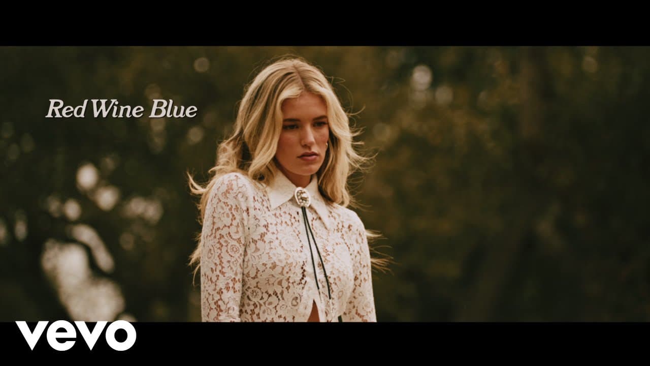 Red Wine Blue (Lyric)